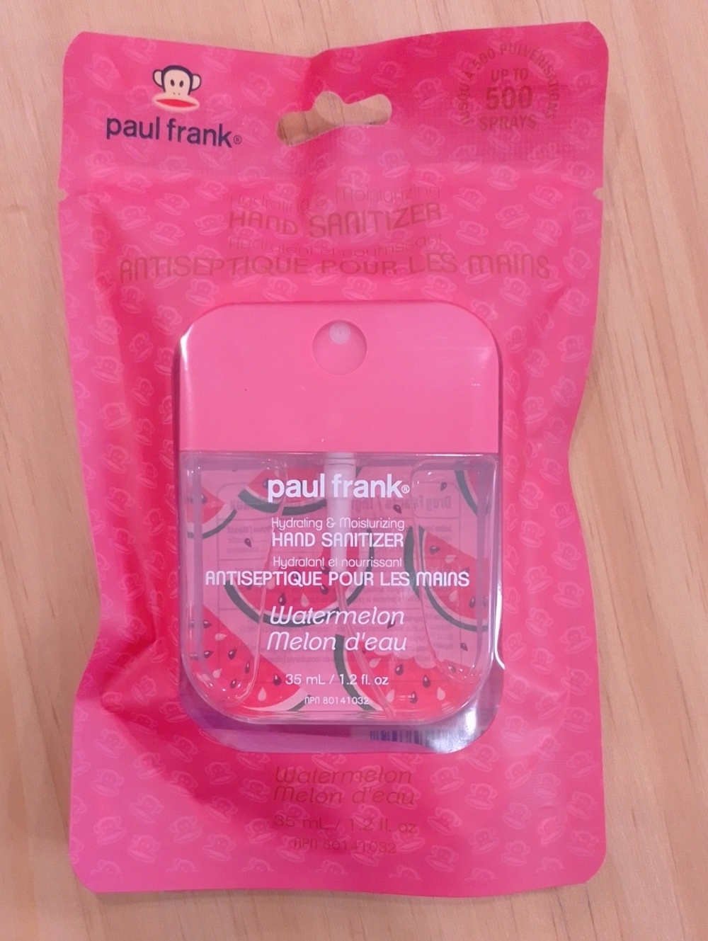 Paul Frank Hand Sanitizer Spray Set 3 - Watermelon - Picture 2 of 10